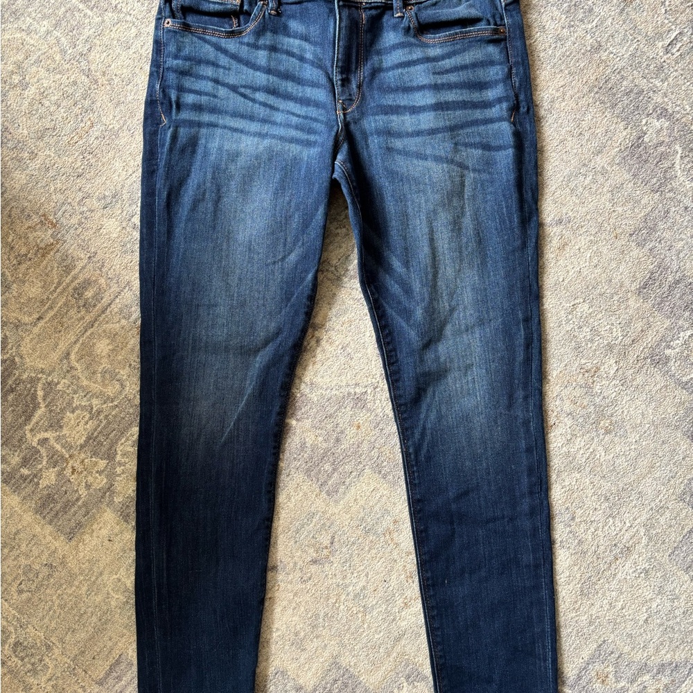 Express Dark Blue Denim Jeans